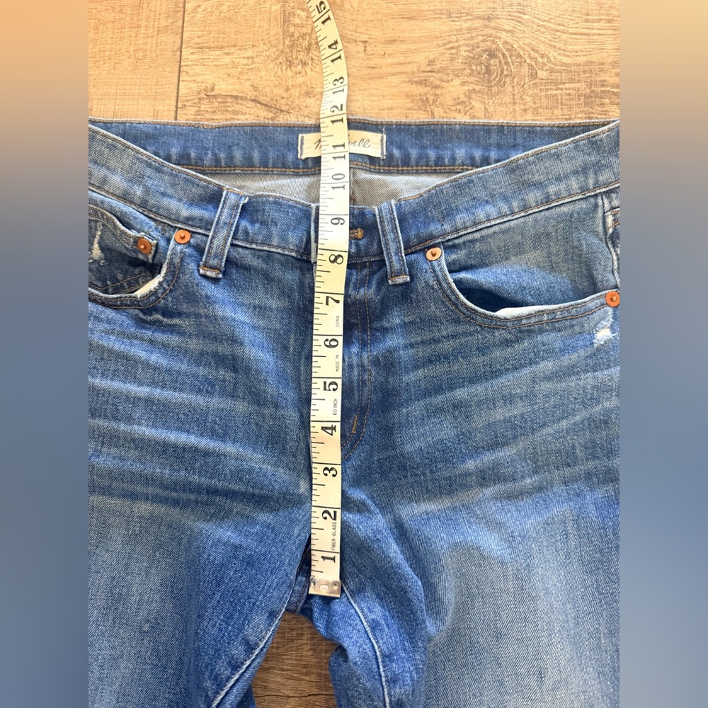 Madewell The Slim Boyfriend Jeans Size 27 - Picture 8 of 9